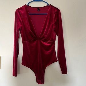 Windsor Velvet Bodysuit